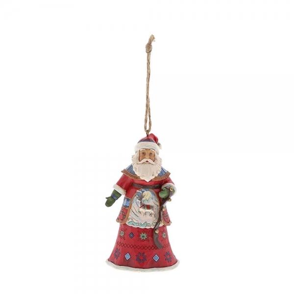 Jim Shore Lapland Santa With Bells Hanging Ornament Brand New Boxed | eBay