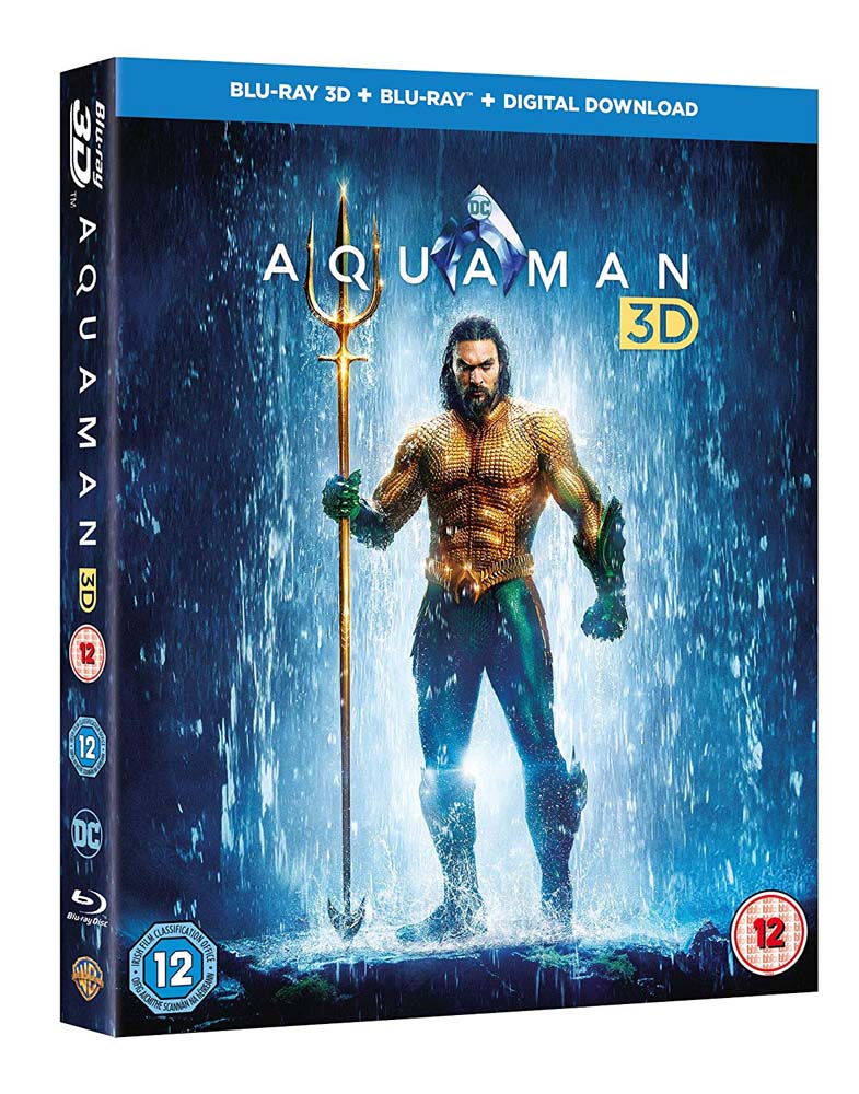 Aquaman 3D Blu Ray New 2019 Region Free | eBay
